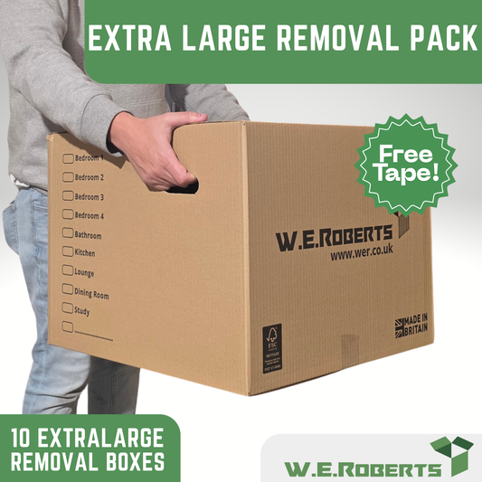 10 x EXTRA LARGE Moving Boxes
