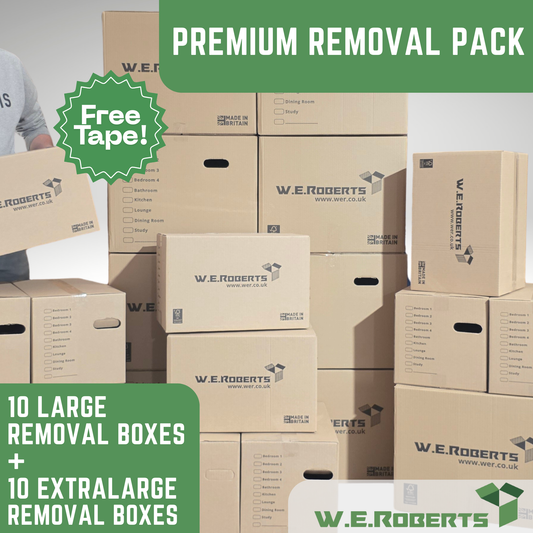 20 x LARGE and EXTRA LARGE Moving Boxes
