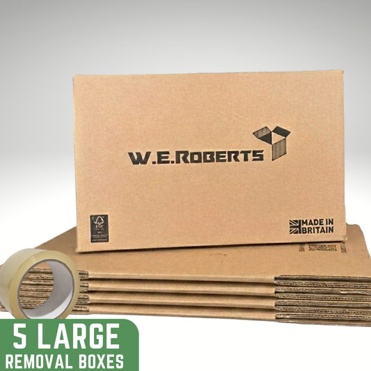 5 x LARGE MOVIING BOXES