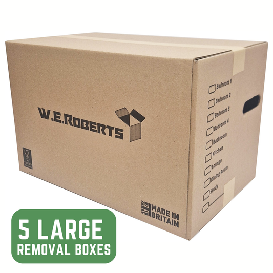 5 x LARGE Moving Boxes