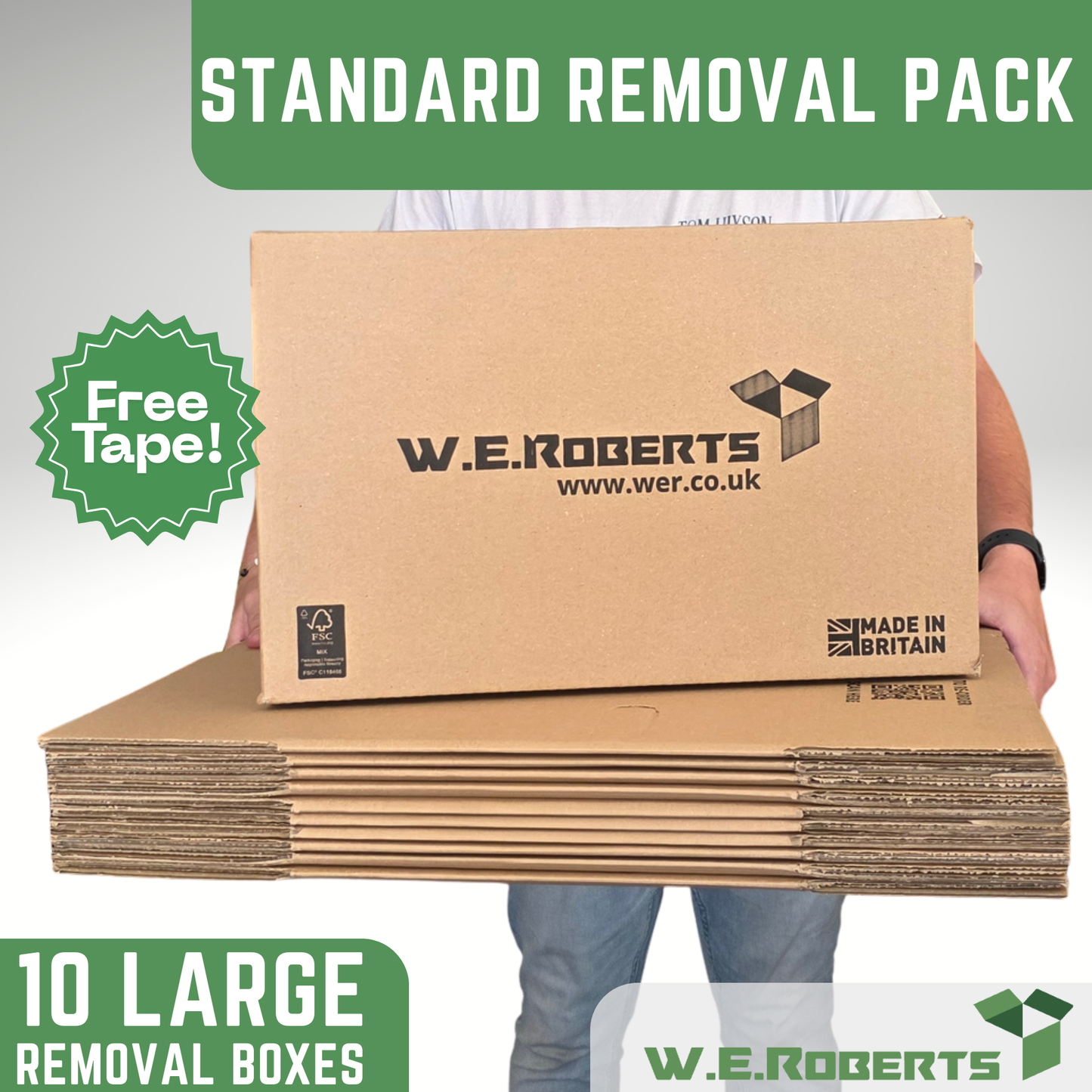 10 x LARGE Moving Boxes
