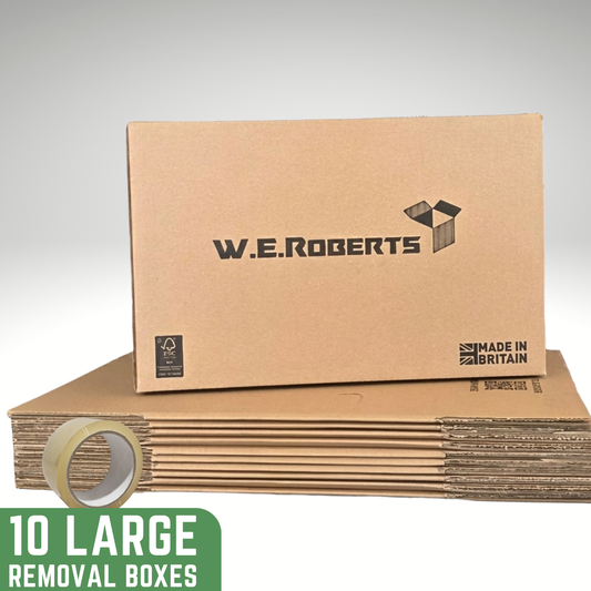 10 x LARGE Moving Boxes