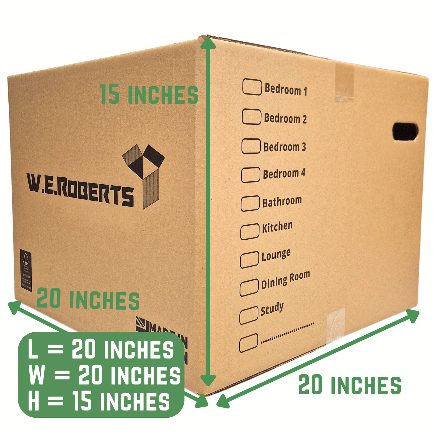 10 x EXTRA LARGE Moving Boxes